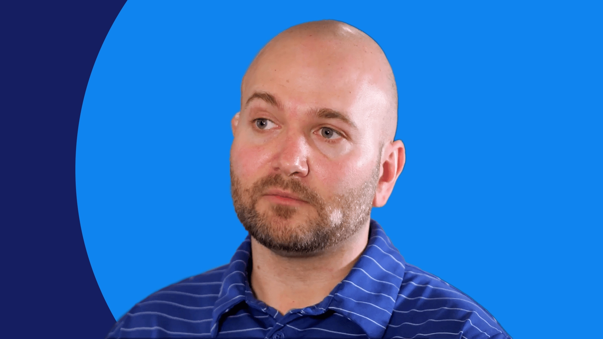 senior giving his testimony