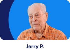 Jerry P. giving his testimony