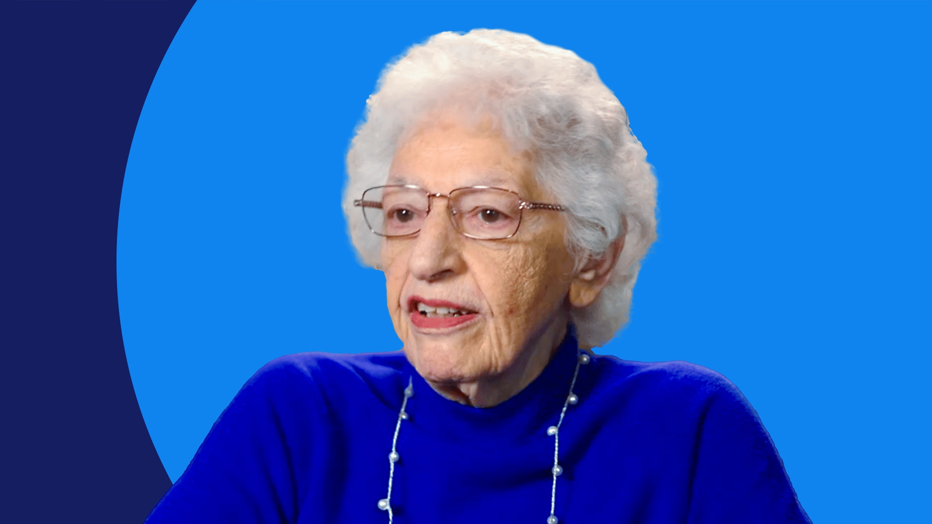 senior giving his testimony