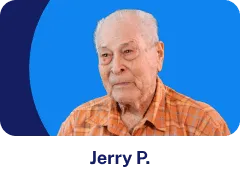 Jerry P. giving his testimony