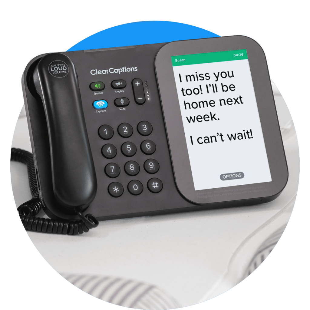 ClearCaptions Caption Phones for Hearing Loss at NoCost